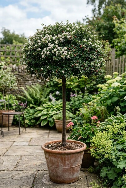 Cotoneaster dammeri 'Major' sur tige 40 cm C4