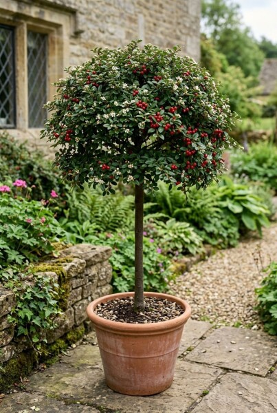 Cotoneaster dammeri 'Winter Jewel' sur tige 120 cm C7,5