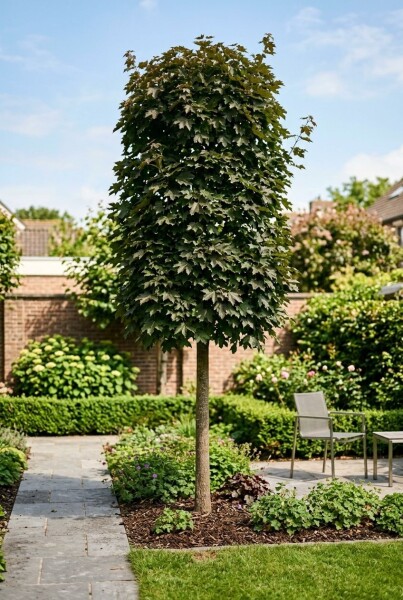 Acer platanoides 'Crimson Sentry' sur tige 120 cm C7,5
