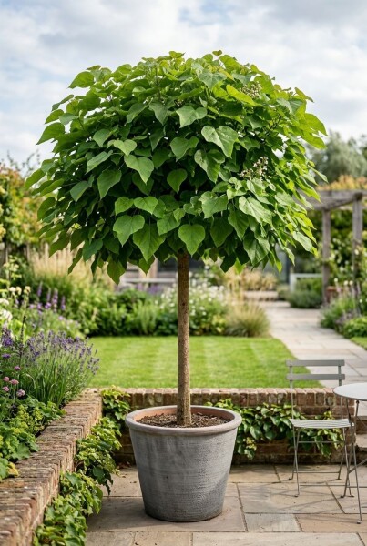 Catalpa bignonioides 'Nana' boule sur tige 120 cm C7,5