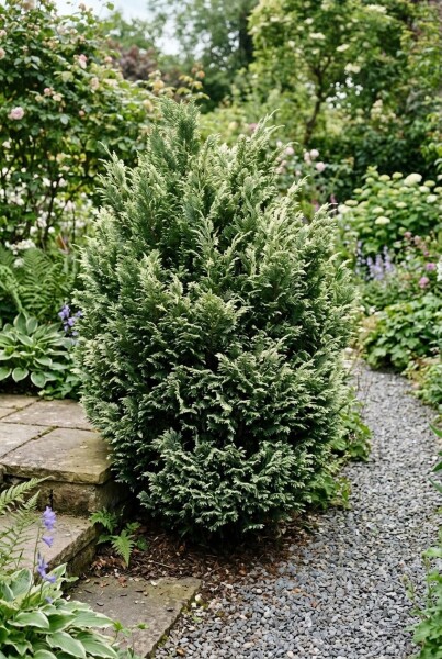 Chamaecyparis lawsoniana 'Pearly Swirls' arbuste 30-40 cm C2