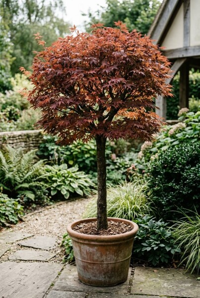 Acer palmatum 'Shaina' sur tige 60 cm C15