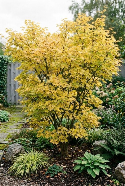 Acer palmatum 'Summer Gold' arbuste 125/+ cm C15