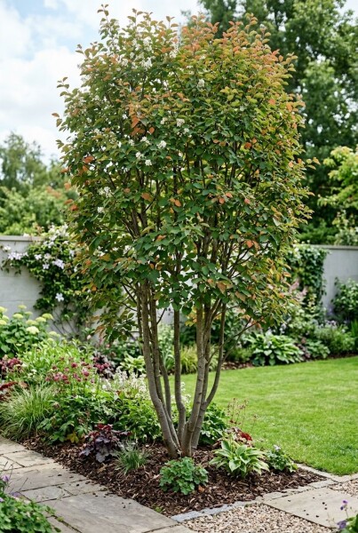 Amelanchier canadensis 'Rainbow Pillar' à plusieurs tiges 200-225 cm C110
