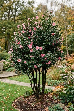 Camellia sasanqua 'Kanjiro' forme multi-troncs 350-400 cm C1040