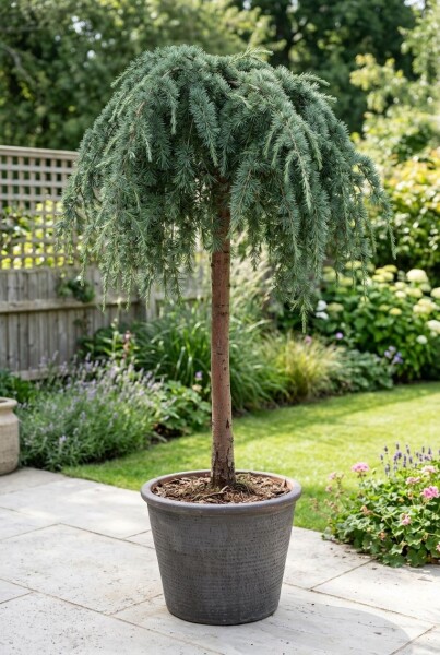 Cedrus deodara 'Feelin' Blue' sur tige 60 cm C13