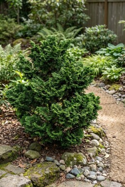 Chamaecyparis obtusa 'Nana Gracilis' arbuste 50-60 cm C18