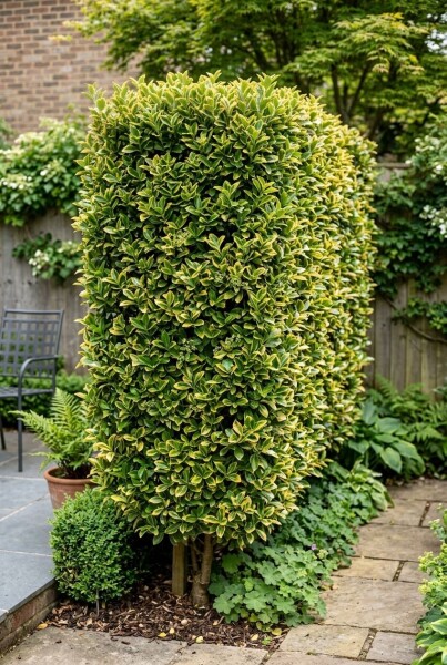 Euonymus japonicus 'Aureus' écran 100 cm C18