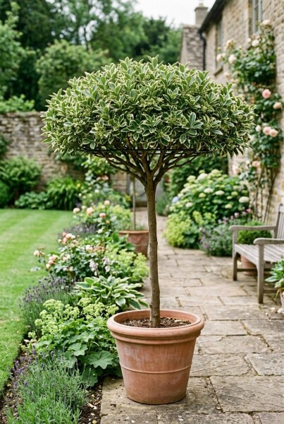 Euonymus japonicus 'Bravo' forme écran 100 cm C18