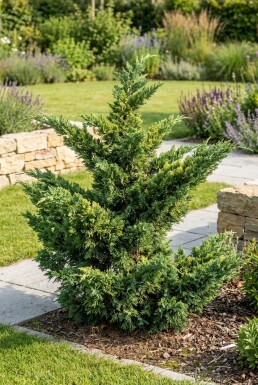 Juniperus pfitzeriana 'Mint Julep' solitaire 100-125 cm C90