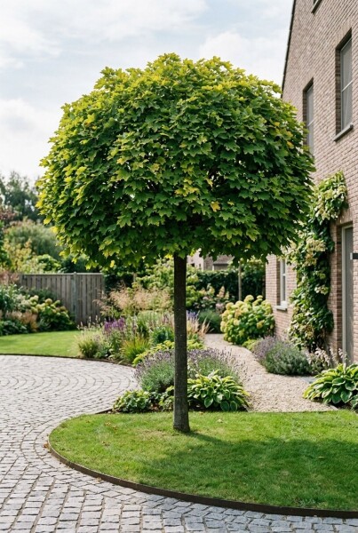 Acer platanoides 'Globosum' demi-tige 150 cm C10