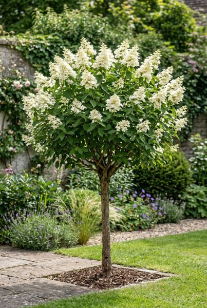 Hydrangea paniculata 'Kyushu' demi-tige 90 cm C10