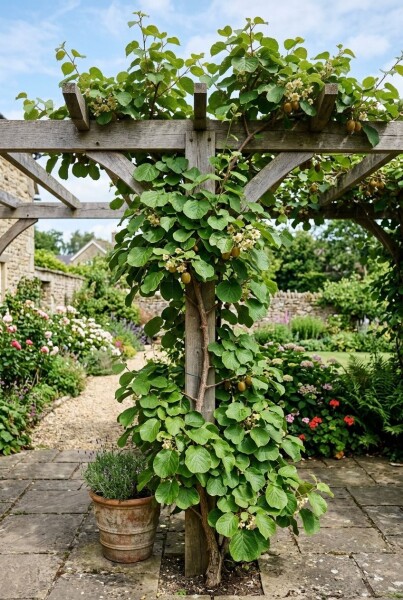 Actinidia chinensis 'Golden Kiwi' sur tige 50 cm C2