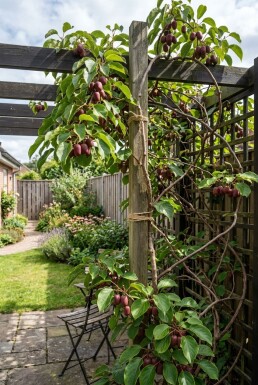 Actinidia arguta 'Ken's Red' tuteurée 70 cm C2