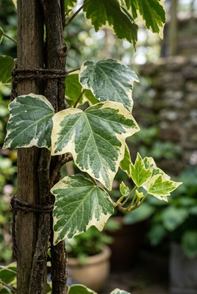Hedera colchica 'Dentata Variegata' tuteur 80-100 cm C2
