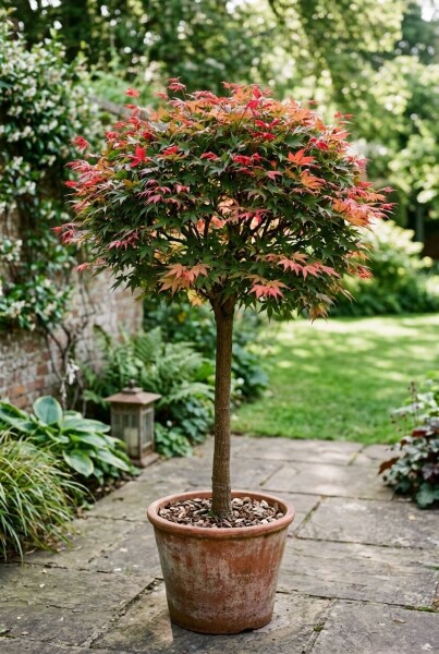 Acer palmatum 'Beni Maiko' Sur tige