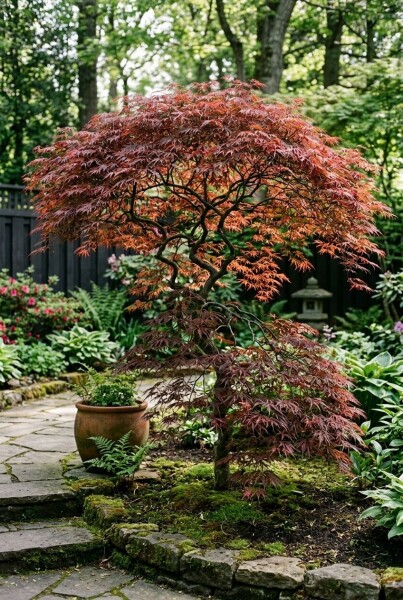 Acer palmatum 'Inaba-shidare'