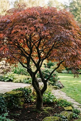 Acer palmatum 'Inaba-shidare' Multitronc