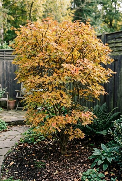 Acer palmatum 'Summer Sunset' Arbuste