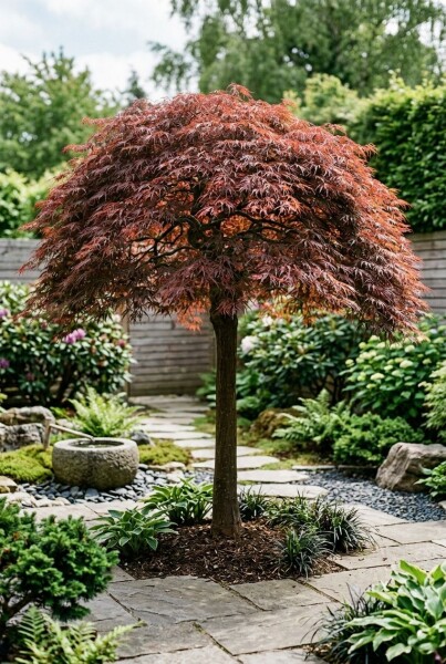 Acer palmatum 'Tamukeyama' Demi-tige