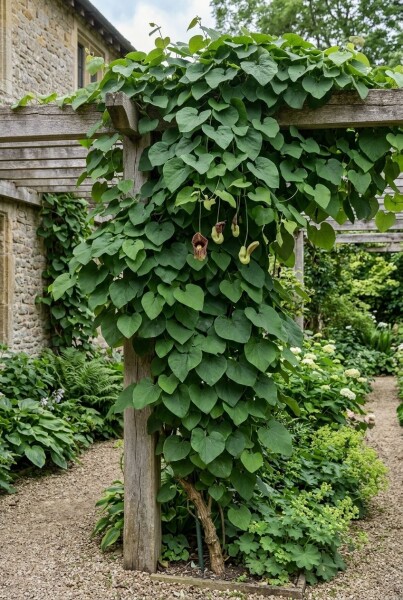 Aristolochia macrophylla Tige