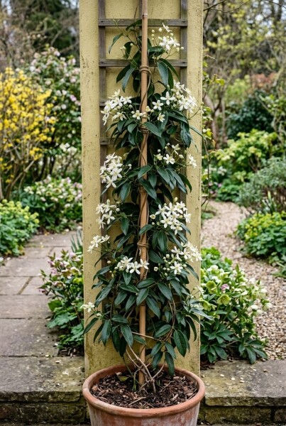 Clematis armandii Stok