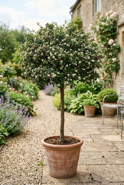 Cotoneaster nanshan 'Copra' Demi-tige