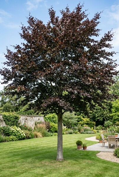 Fagus sylvatica 'Atropunicea' Demi-tige