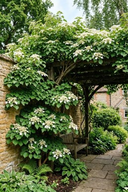 Hydrangea anomala subsp. petiolaris Écran