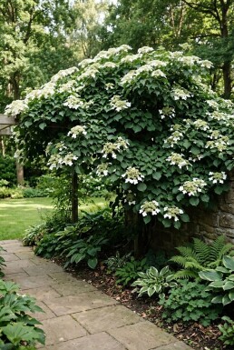 Hydrangea anomala subsp. petiolaris Écran