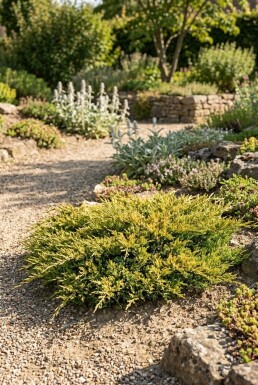 Juniperus horizontalis 'Golden Carpet' Arbuste