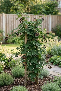 Rubus fruticosus 'Jumbo' Tuteur