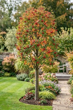 Sorbus aucuparia 'Autumn Spire' demi-tige