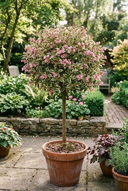 Weigela florida 'Monet' demi-tige