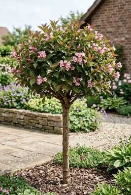 Weigela florida 'Wings of Fire' Demi-tige