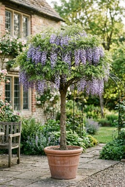 Wisteria formosa 'Issai' demi-tige