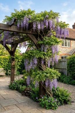 Wisteria brachybotrys 'Yokohama Fuji'