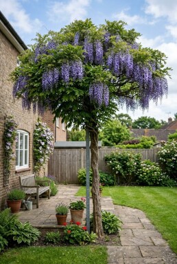 Wisteria sinensis Tige