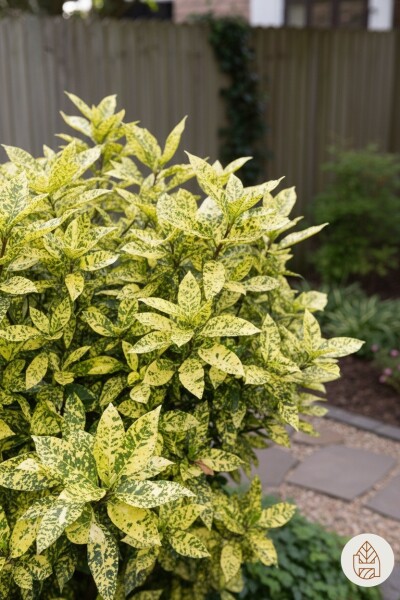 Aucuba japonica 'Crotonifolia' arbuste 30-40 cm