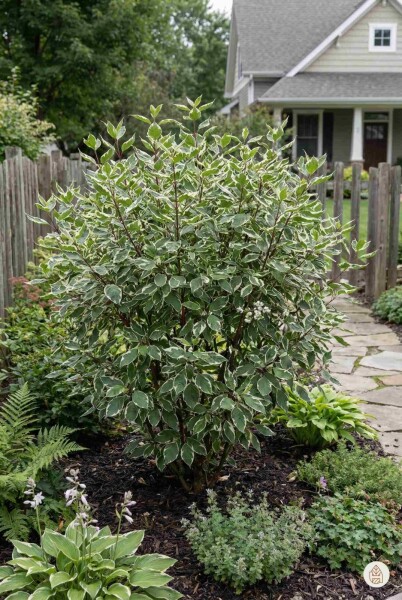 Cornus alba 'Sibirica Variegata' arbuste 50-60 cm