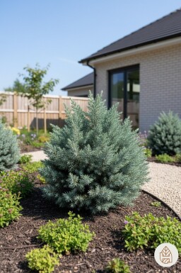 Juniperus squamata 'Blue Star' arbuste 40-45 cm