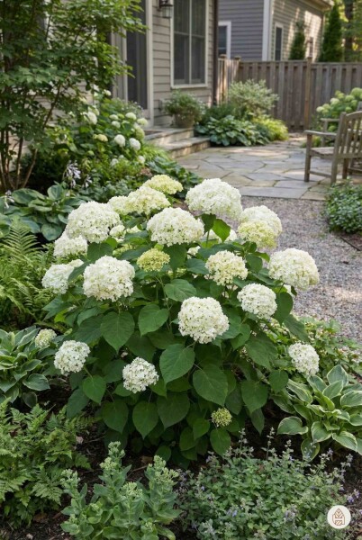 Hydrangea arborescens 'Annabelle' arbuste 40-50 cm