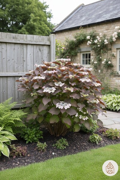 Hydrangea aspera 'Hot Chocolate' arbuste 60-80 cm