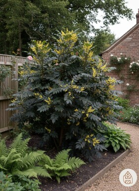 Mahonia japonica 'Hivernant' arbuste 60-80 cm
