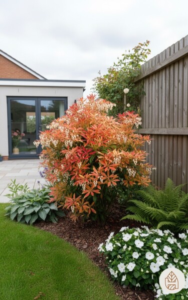 Pieris 'Forest Flame' arbuste 25-30 cm