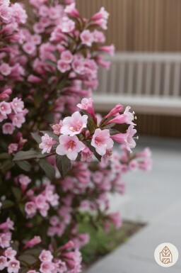 Weigela florida 'Nana Purpurea' arbuste 40-50 cm
