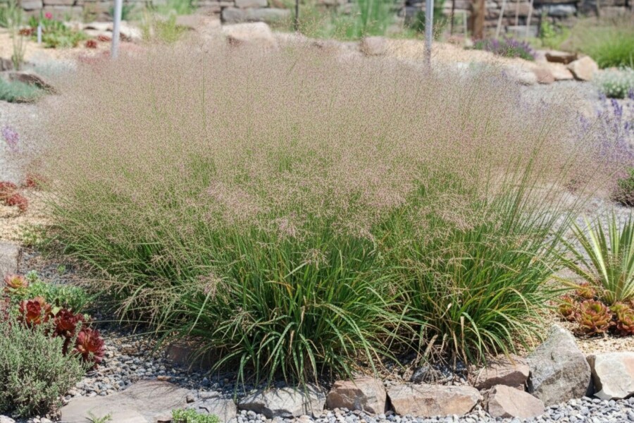 Éragrostide superbe Eragrostis spectabilis 5-10 pot P9 Eragrostis spectabilis