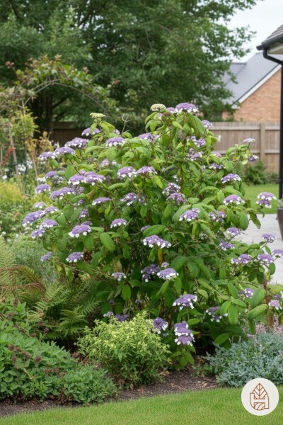 Hydrangea aspera 'Sargentiana' arbuste 60-80 cm