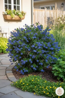 Ceanothus 'Blue Sapphire' arbuste 60-80 cm