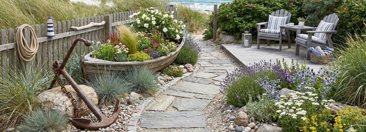 Comment créer un jardin maritime